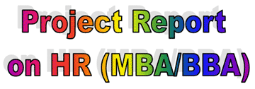 Project Report HR MBA